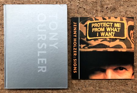 ARTE CONTEMPORANEA (HOLZER, OURSLER) - Lotto unico di 2 cataloghi