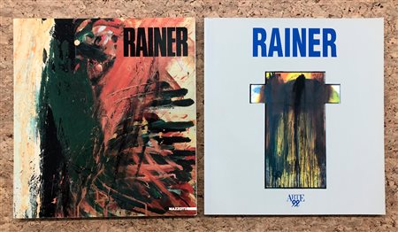 ARNULF RAINER - Lotto unico di 2 cataloghi