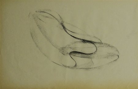 JEAN FAUTRIER 1898 - 1964 Senza titoo, anni 60 Tecnica mista su carta, cm. 32...