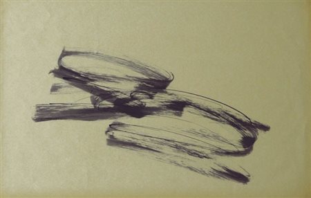 JEAN FAUTRIER 1898 - 1964 Senza titoo, anni 60 Pastello su carta, cm. 32,5 x...