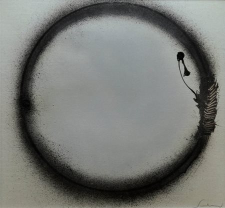 EMILIO SCANAVINO 1922 - 1986 Senza titolo, 1974 Acrilico su cartoncino, cm....