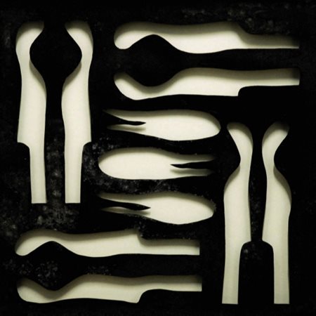 REMO BIANCO 1922 - 1988 " Tridimensionale ", 1948 Lamiera traforata, cm. 50 x...