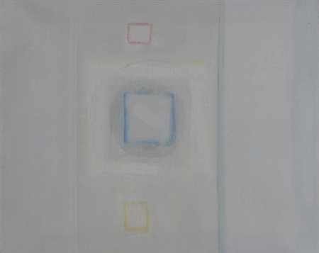 SAVERIO RAMPIN 1930 - 1992 Senza titolo, 1964 Olio su tela, cm. 78 x 98...