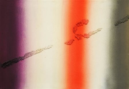 ENNIO FINZI 1931 " 270 ", 1958 Tecnica mista su tela, cm. 70 x 100 Firmato e...