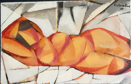 Fausto Maria Liberatore, Nudo cubista, 1969