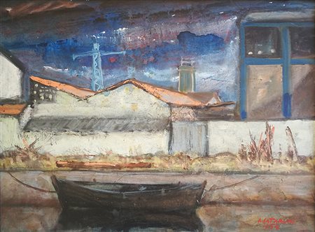 Alfredo Catarsini, Pettinatrice a domicilio, 1954