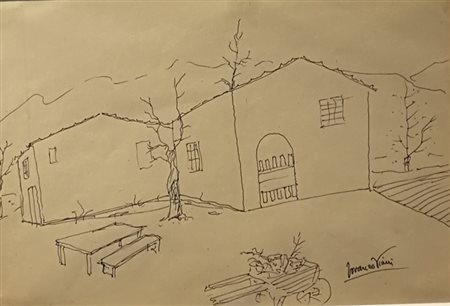 Lorenzo Viani, Paesaggio, 1930