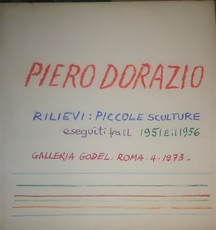 Piero Dorazio, Senza Titolo, 1973