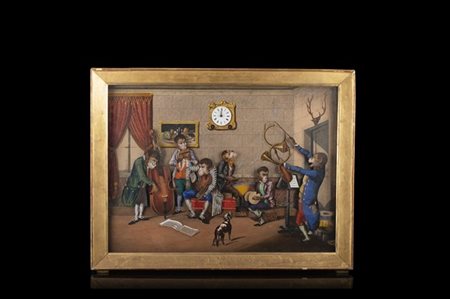 XAVIER THARIN (attr.)


Automa francese costituito da un quadro animato.
La sce