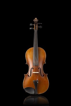 Violino 7/8 Neuner &amp; Hornsteiner, Mittenwald 1910-20 ca. Fondo in due pezzi