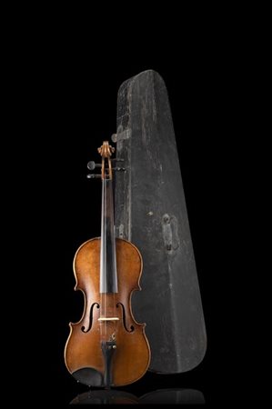 Violino Neuner &amp; Horsteiner, Mittenwald 1910-20 ca. Fondo in due pezzi con