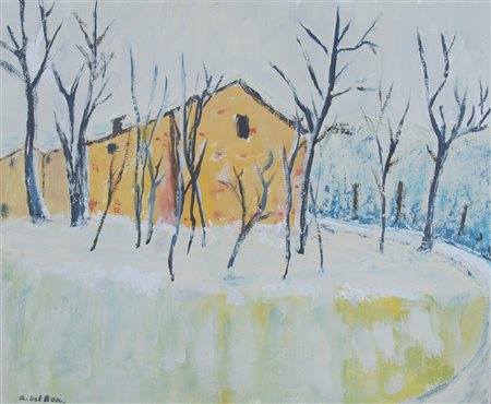 DEL BON ANGELO, "Nevicata"