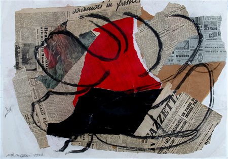 CARMASSI ARTURO, "Composizione", 1977