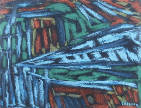 CORPORA ANTONIO, "Senza titolo", 1973