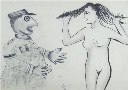 BAJ ENRICO, "Figure", 1979