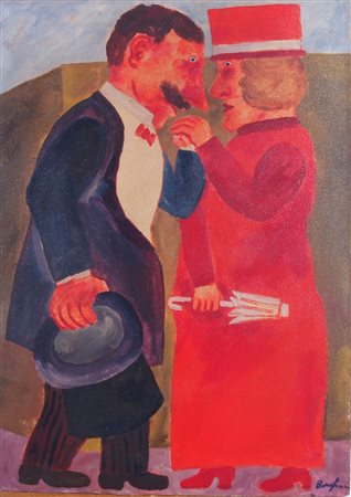 BORGHESE FRANZ, "La Coppia", 1980