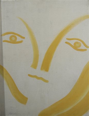 GUIDI VIRGILIO, "Le grandi teste", 1969