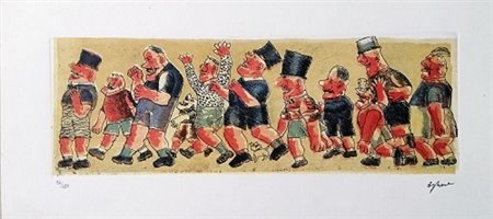 Franz Borghese "Raduno sportivo"