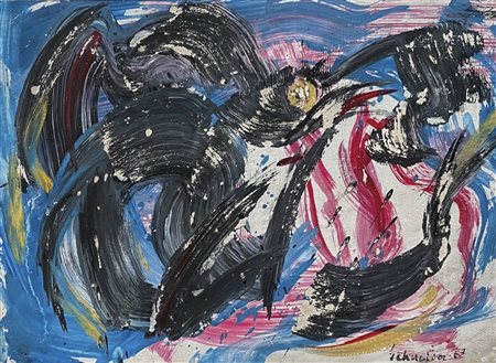 Gérard Schneider (1896 Sainte-Croix, Schweiz - 1986 Paris) Composizione...