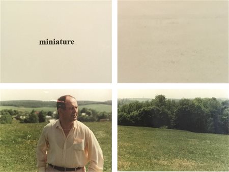 Leon Tarasewicz Progetto per "Miniature, 1997;Fotografie a colori, 18 x 27 x...