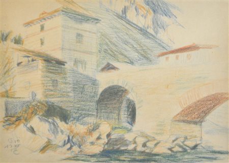 Hugo Atzwanger (Feldkirch 1883 – Bozen/Bolzano 1960) Ponte a Dro, Trentino,...
