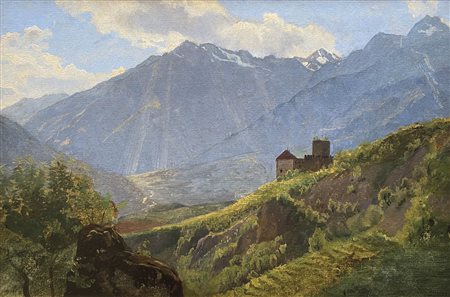 Wilhelm Bode (Hamburg/Amburgo 1830 – Düsseldorf 1893) Castel Gojen presso...