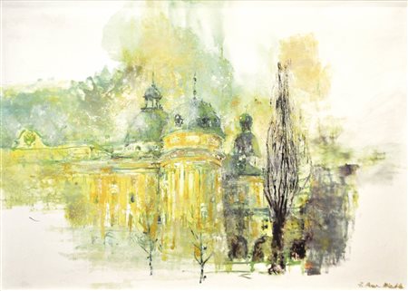 Friedl Auer Miehle (Lechaschau/Reutte 1914 – Innsbruck 2004) La Hofburg a...