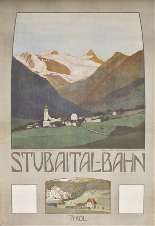 Hans Josef Weber-Tyrol (Schwaz 1874 – Meran/Merano 1957) Manifesto...