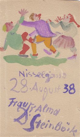 Oskar Laske (Czernowitz, Bukowina 1874 – Wien/Vienna 1951) Maschere ...,...