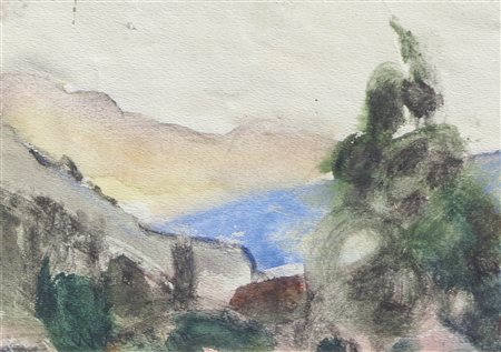 Hans Josef Weber-Tyrol (Schwaz 1874 – Meran/Merano 1957) Sul Lago di...