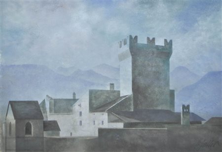 Oswald Haller (Hall in Tirol 1908 – Innsbruck 1989) Castel Coira a Sluderno;...