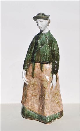 Fini Platzer (Innsbruck 1913 – Thaur 1990) Ragazza in costume...