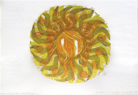 Heiner Gschwendt (Bozen/Bolzano 1914 – Klausen/Chiusa 2011) Ruota planetaria,...