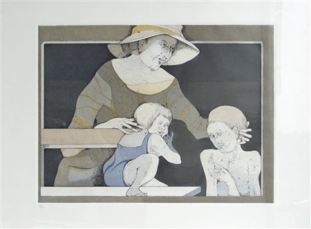 Karl Plattner Mals/Malles 1919 – Mailand/Milano 1986) Maternità II,...