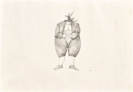 Paul Flora (Glurns/Glorenza 1922 – Innsbruck 2003) Burattino tirolese;China,...