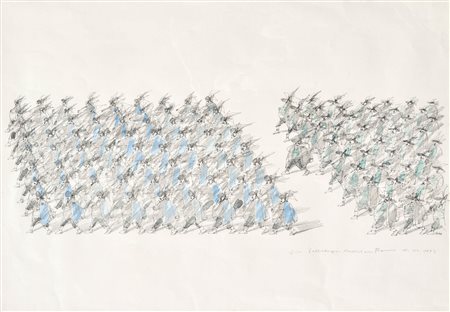 Paul Flora (Glurns/Glorenza 1922 – Innsbruck 2003) Schütze tirolese, 1973...