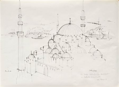 Helmut Rehm (Zell am Ziller 1911 – Hall in Tirol 1991) Istanbul;China, 45 x...