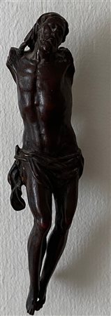 Scuola romana/ Römische Schüle Scultura in legno raffigurante Cristo, prima...