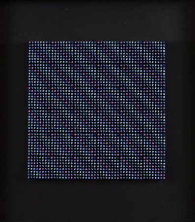 Franco Costalonga (Venezia, 1933) Senza titolo, 1975 Cilindretti su tavola,...