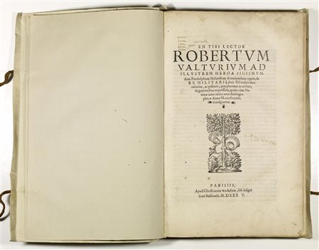 Robertus Valturius (1405 - 1475) En tibi lector Robertum Valturium Ad...