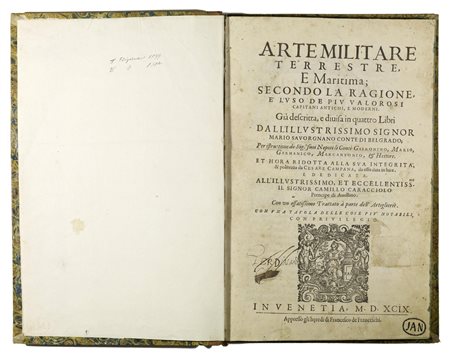 Mario Savorgnano (1513 - 1574) Arte Militare terrestre e Maritima secondo la...
