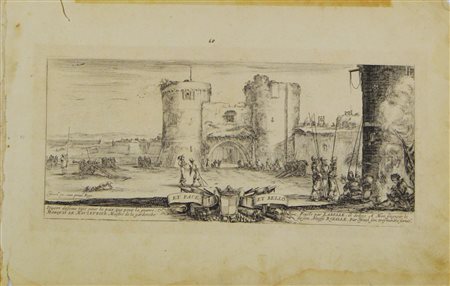 Stefano Della Bella (1610 - 1664) ET PACE ET BELLO. DA DIVERSI DISEGNI TANTO...