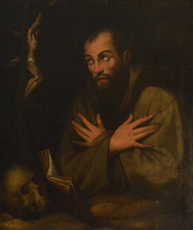 Barolomeo Passerotti (1529 - 1592) FRATE ANTONIO DA MONTECICCARDO olio su...