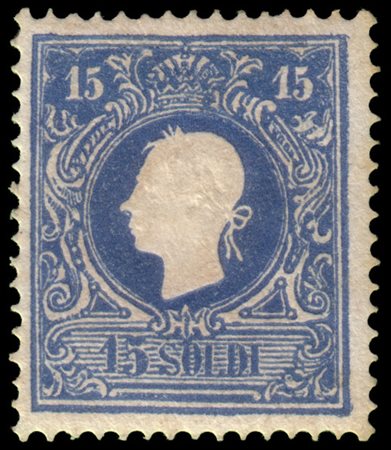 LOMBARDO-VENETO 1859
15s. azzurro, II tipo

Provenienza
Collezione "Nimue"


Ce