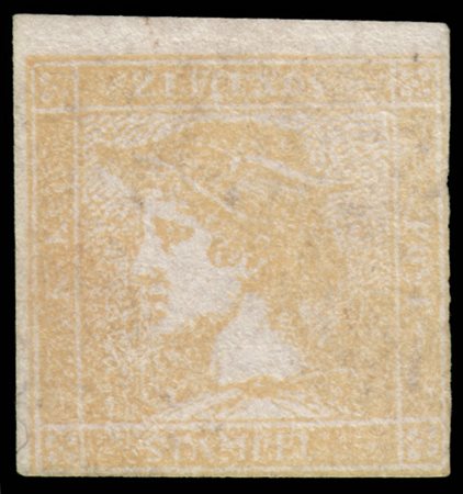 LOMBARDO-VENETO 1851
Giornali "Mercurio". (30c.) giallo chiaro
Molto raro.

Pro