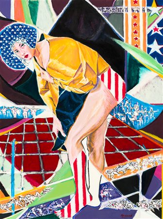 DANA HAMMOUD - American Odalisque, 1991