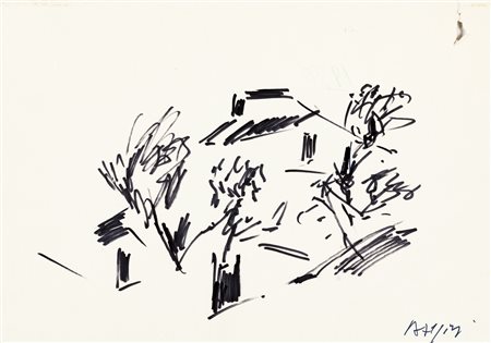 ATTILIO ALFIERI (1904-1992) - Senza Titolo, 1980