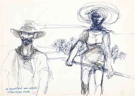 GIUSEPPE MOTTI (1908-1988) - Senza Titolo