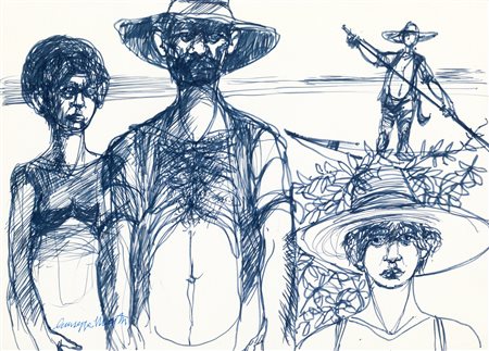 GIUSEPPE MOTTI (1908-1988) - Senza Titolo