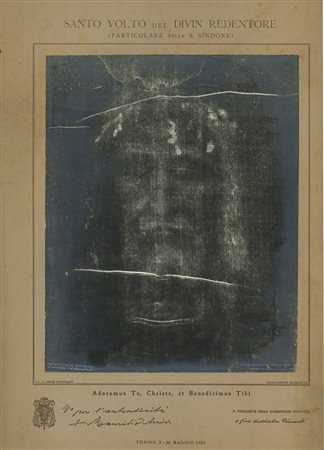 Giuseppe Enrie (1886-1961)  - Holy Shroud, 1931